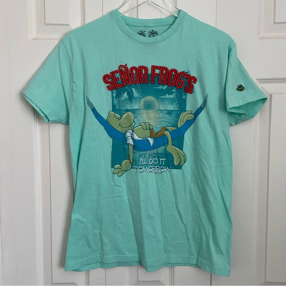 Señor Frog | I’ll Do It Tomorrow Cozumel T-shirt 🐸